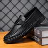 Klassische Original Herren Lederschuhe Sommermode Freizeitschuhe Herren Halbschuhe Bequeme Business Flats Büro Arbeitsschuhe