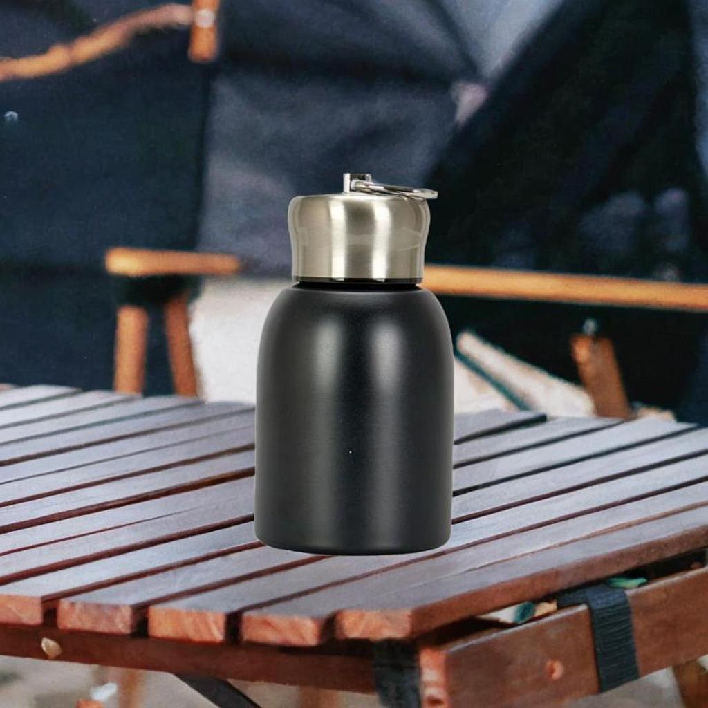 Insulated Coffee Mug Travel 300ml Camping Stainless Steel and Cold Drinks