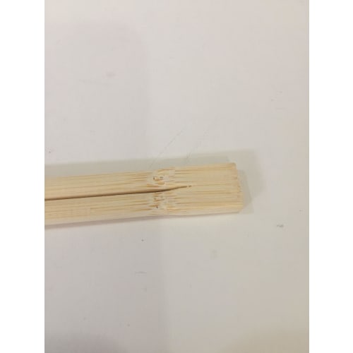 Yamato Bussan Bamboo Chopsticks with Knots, 21cm Long, Recycles Bamboo Knots, 100 Pairs