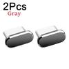 Metal Dust Plugs Charging Port Anti-dust Plugs for IPhone 15 Pro Max 15 Plus USB C Dust Stopper Caps for Samsung Xiaomi