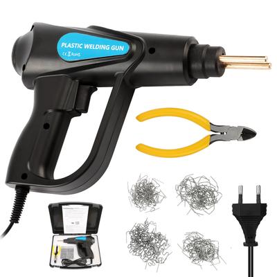 70W Stapler Plastic Welding Machine Car Bumper Repair Kit Plier 4 Wave Staples Welding Repairing Machine Welder Gun Repair
