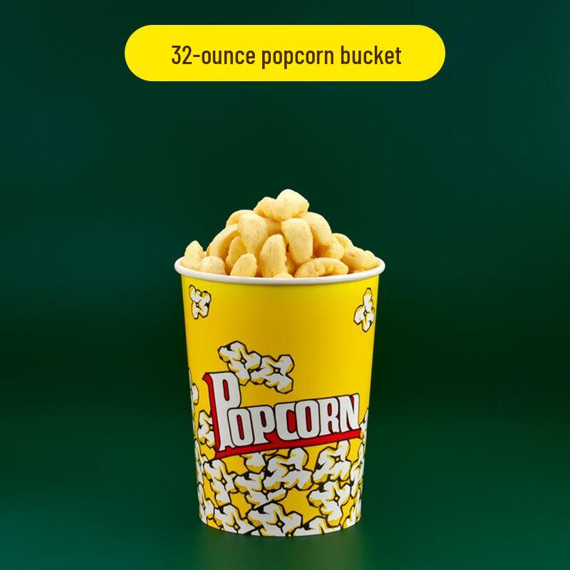 WS Disposable Thickened Popcorn & Snack Cups