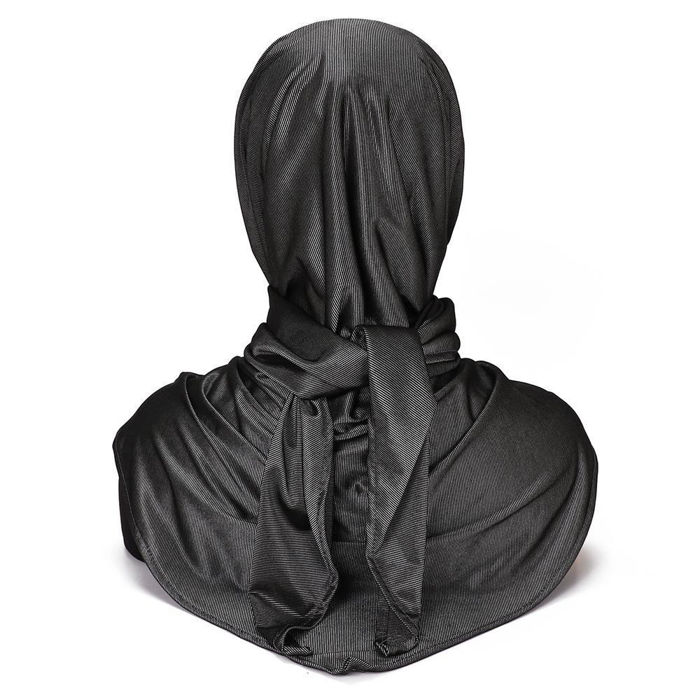 New fashion, women's knitted headscarf, bright silk wide-brimmed design headscarf