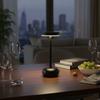 Metal Touch-Control Table Lamp Stepless Dimming USB Charging Reading Light Eye-Caring Smart LED Desk Lamp Restaurant Ambiance