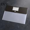 Matte PP File Folder Document Folders with Snap Button & Label Pocket, A4 Size Plastic Student Exam Organizer Envelopes, Waterproof Organizers