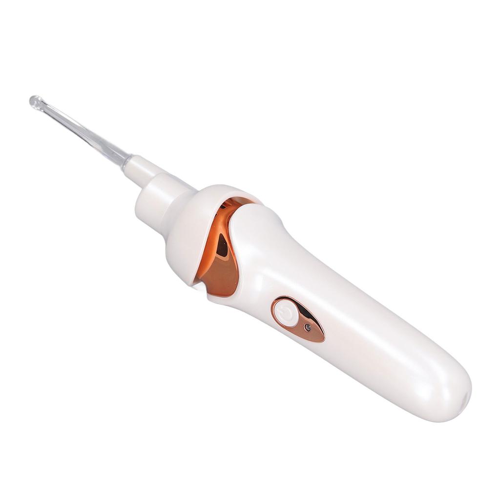 Electric Ear Vacuum Cleaner with LED Light Soft Tip USB Charging Ear Wax Removal Tool for Children Adults