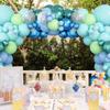 Under The Sea Balloon Arch Light Blue Lime Green Mint Green Balloon Garland Ocean Theme Birthday Party Christening Decoration