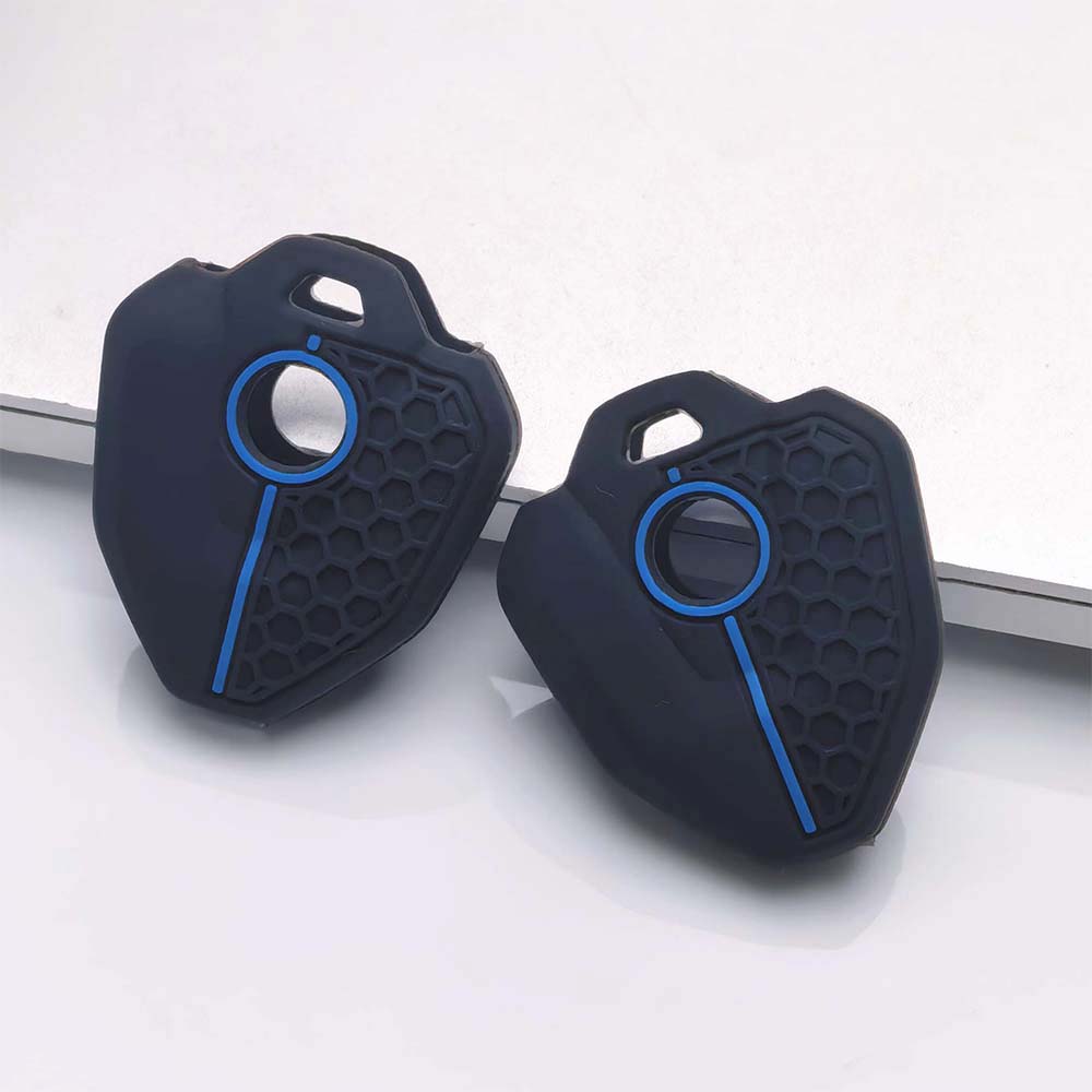 Key Fob Cover for CFMOTO 250NK 250SR 300NK 300SR 400NK 650NK Silicone Protective Case Scratch Resistant Shockproof Durable Key Holder