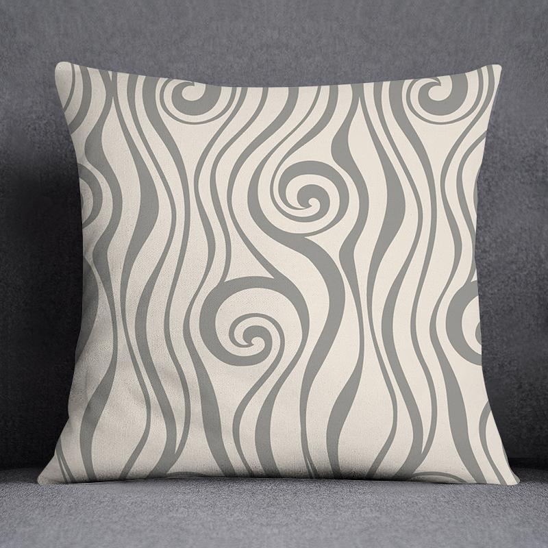 Geometric Color Pillowcase Home Decoration Pillowcase Square Pillowcase Home Office Decoration Cushion Cover