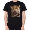 Angry Leopard T-Shirt Men Women Unisex Wild Animal Beast Fierce Looking Top