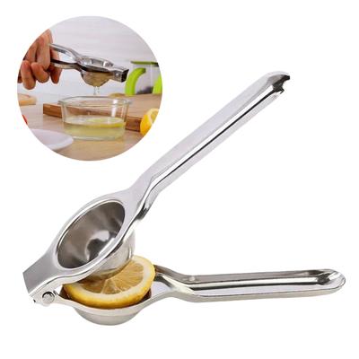 Exprimidor Manual de Palanca Exprimidor de Cítricos Prensa Fácil Exprimidor de Cítricos de Acero Inoxidable para Limones Naranjas Limas Pomelos Exprimidor de Frutas Resistente a la Corrosión