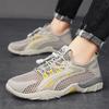 Mode CYYTL Sommerschuhe für Herren Mesh-Sneaker Atmungsaktiv Lässig Laufen Outdoor Tennis Sport Wandern Designer Luxus Plateau-Slipper
