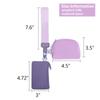 Wristlet Portable Lulu Card Case Bank Card Mini Coin Organiser