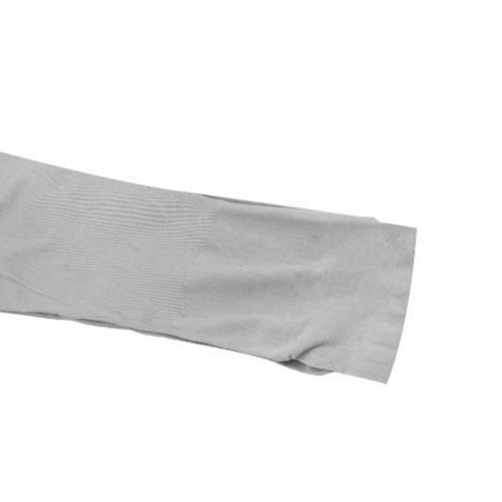 1 Paio Guanti da Braccio Aderenti Snellenti Monocolore Protezione Solare Anti-UV Maniche Copri Maniche Fornitura per Ciclismo