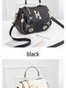 Embroidery Handbag: 2022 New Fashionable PU Leather Single Shoulder Crossbody Bag for Women