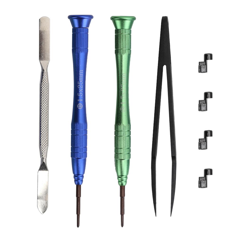 Metal Controller Slider Buckle Lock for Switch Joy Con Replacement Part with Install Tool