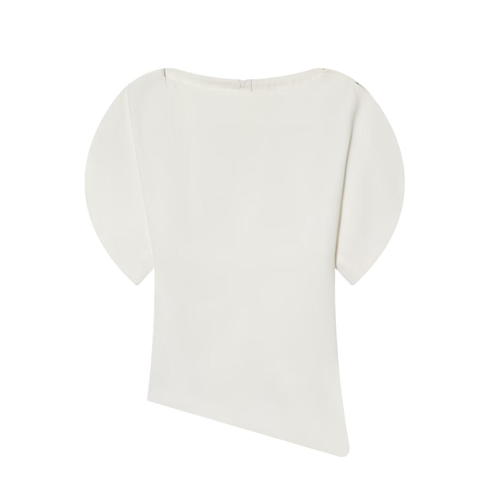

TAOP&ZA Women s 2026 Spring Puff Sleeve Round Neck Top - Fashionable, Comfortable, Elegant Style (9505198) Small