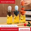 Integrated Silicone Oil Brush & Bottle for Kitchen, Baking, BBQ, and Air Fryer