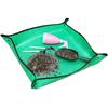 50/68/100cm Gardening Plant Square Mat Waterproof Thicken Indoor Transplanting Trays Garden DIY Bonsai Potting Mats Tarp Durable