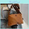 Stylish Vintage Canvas Shoulder Bag Unisex Design Lightweight Waterproof Crossbody