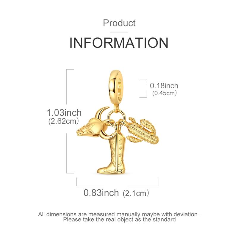 Original Copper Charms Bead Cz Zircon Butterfly Apple Cross Dangle Fit Bracelet Diy Woman Jewelry Gift For Friend