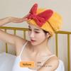 Super Absorbent Bath Cap Women's Quick Dry Cap Cute Bow Towel Bath Cap Dry Hair Cap Bathroom Accessories