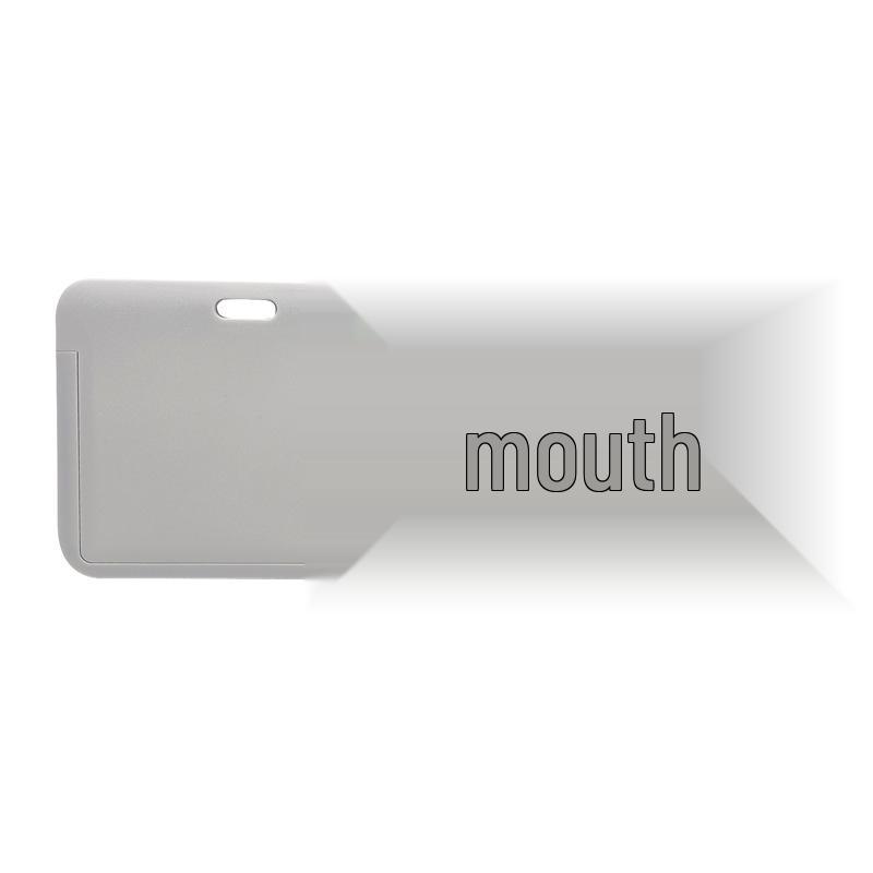 Cartoon-Colored ABS Plastic Slide-In Badge Holder for ID Cards