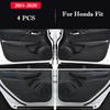 For Honda Fit 2014-2026 Car Door Anti Kick Pad Protection Sticker Carbon Fiber Scratch Resistant Film Interior Accessories