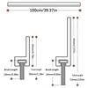 Strong Flexible TPE Material Door Bottom Seal Resistant To Wear & Tear 30/52mm for Long Service Quiet Home Environment