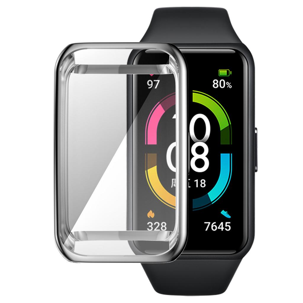 Watch Screen Protector Universal Flexible TPU Watch Screen Full Wrap Case for Honor Band 6 for Huawei Band 6 7 6Pro