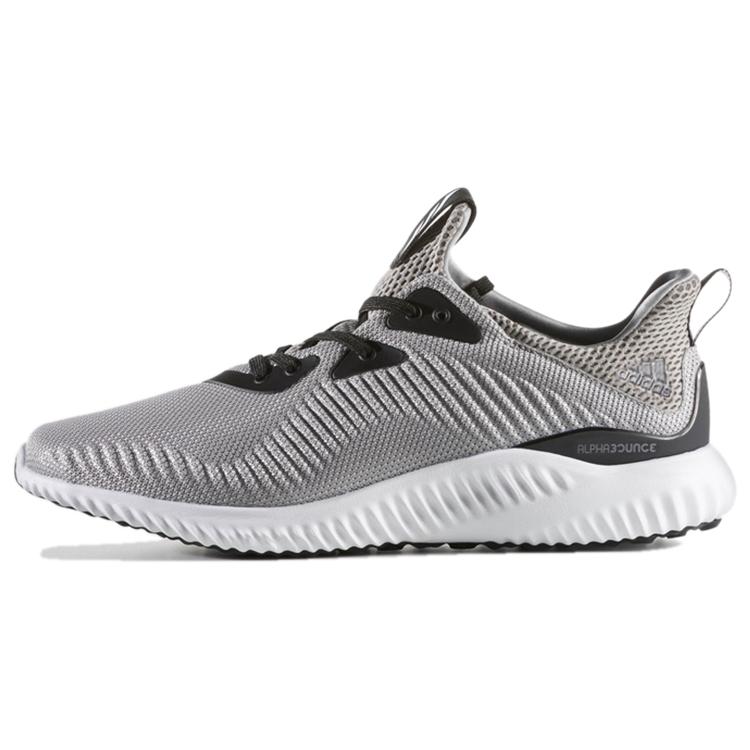 New Adidas Alphabounce 1 'Grey White' BW0540