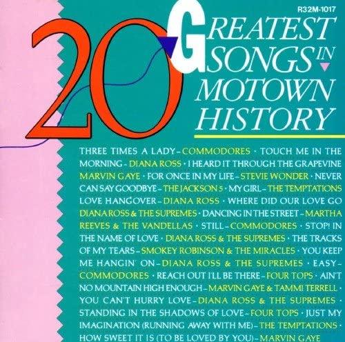 

CD VARIOUS - 20 Greatest Hits In Motown History R32M1017 Japan Pop Used