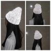TOHUIYAN Reflective Knit Hat for Nighttime Outdoor Sports - Warm, Fleece-Lined, Cold-Proof for Autumn and Winter