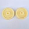 5-Inch White Nylon Perforated Caster Wheel Single Fat Boy Wheel