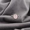 Rose Quartz Jewelry, 925 Solid Sterling Silver Ring, Handmade Gemstone Jewelry Ring For Memorial Day