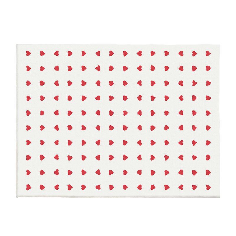 

Minimalist Girls Bedroom Decor Bedside Carpet Checkerboard Large Area Carpets for Living Room Thicken Plush Floor Mat Lounge Rug 80*120cm