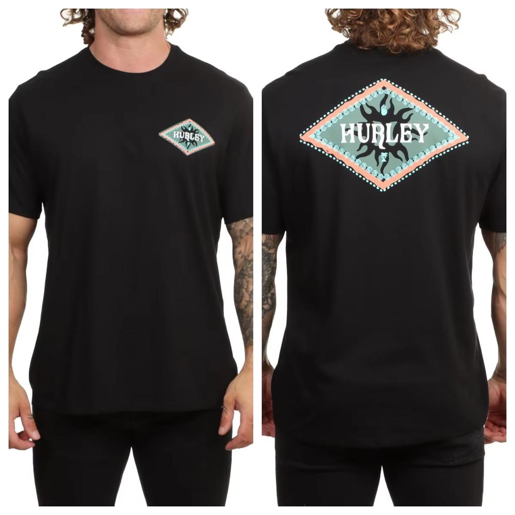 Classic Tie Dye Box Letters Surfing Skateboarding Street Sports Brand Tshirt Cotton Graphic Tee Unisex Unisex Summer Streetwear