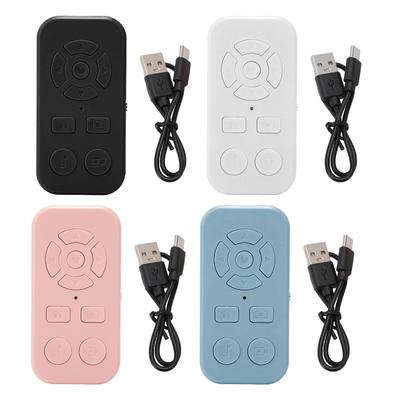 Phone Remote Control Bluetooth V4.2 Camera Shutter Video Recording Remote Page Turner for Android Sm