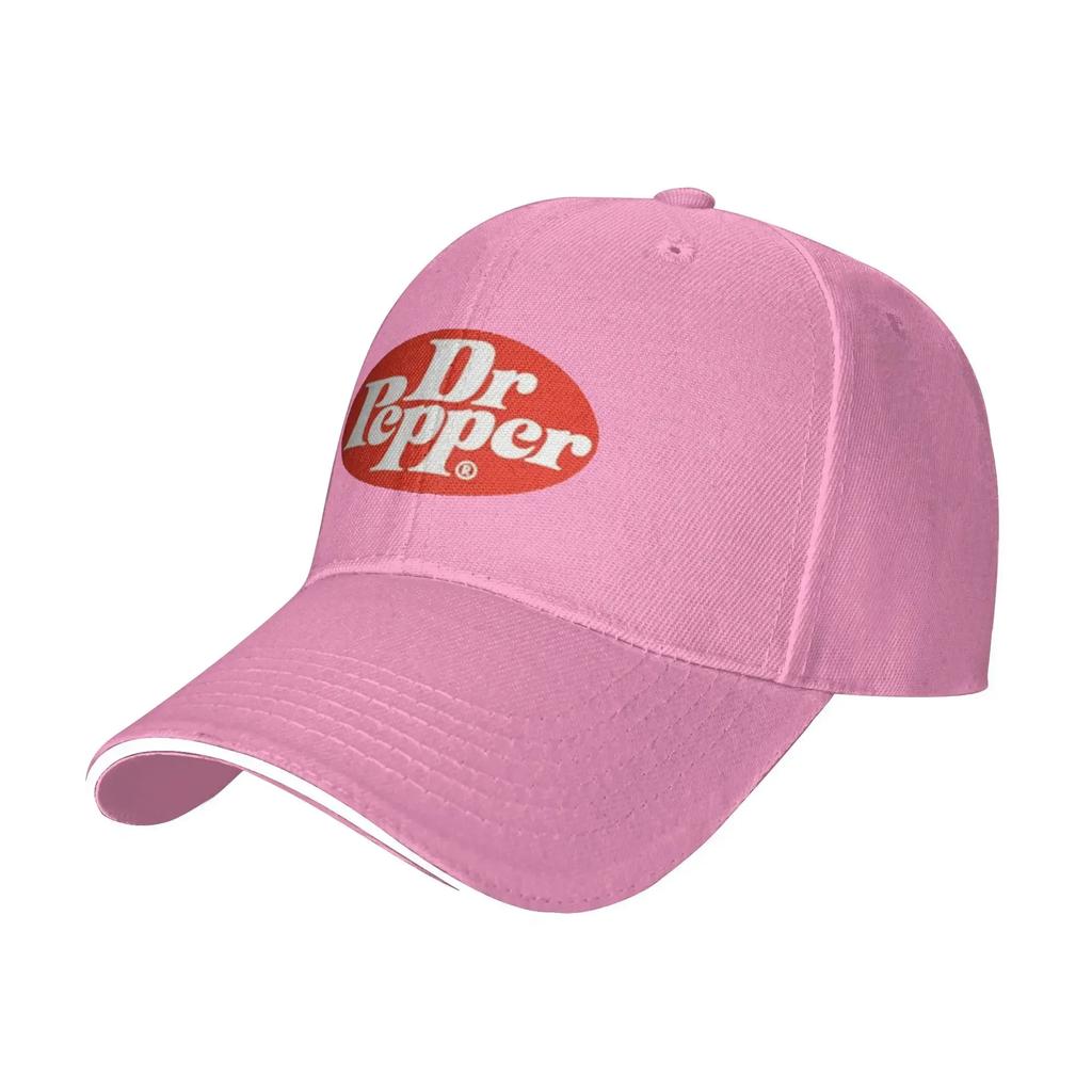 Dr Pepper Baseball Cap Men Women Custom DIY Hip Hop Hats Summer Spring Trendy Outdoor Sports Adjustable Caps