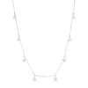 Collier - LUXENTER - Sereke - Argent 925 - Plaqué Rhodium - Longueur 430mm