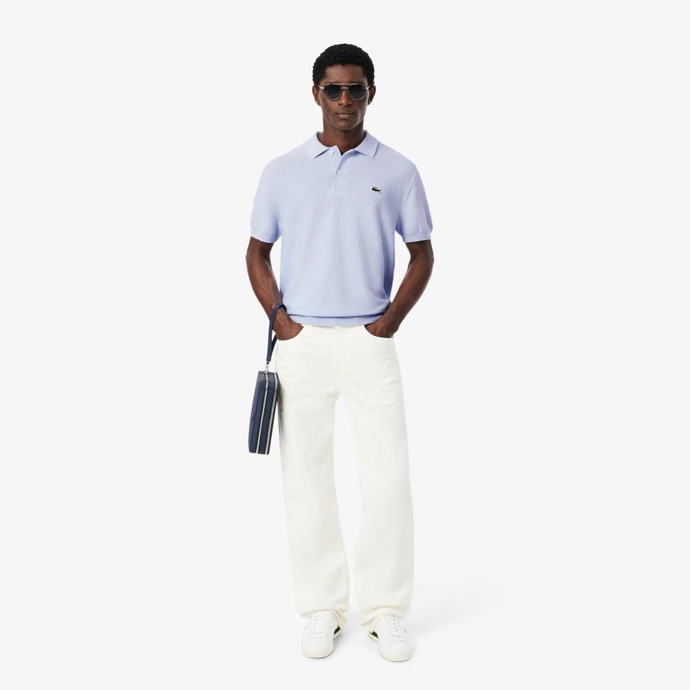 Lacoste Men's Links Links Short Sleeve Polo Sweater AH1043-56GJ2G