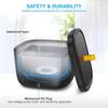 Ultrasonic Retainer Cleaner for Invisalign, Denture, Mouth Guard, Aligner, Toothbrush Head, 43kHz Newly Upgraded Ultrasonic Retainer Cleaner Machine,