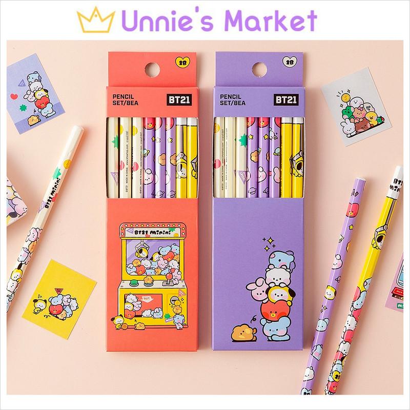 

BT21 Карандаши 8EA / 1SET + Бесплатный подарок