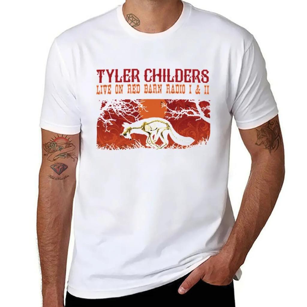 Tyler Childers Was Born and Raised In Lawrence County T-Shirt Plain Graphics Customs Design Your Own Short Sleeve Tee Men