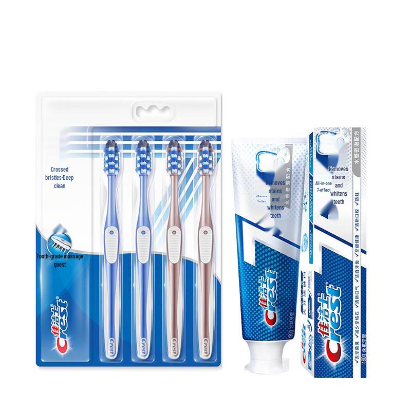 Crest All-in-One 7-Effect Oral Care Bundle