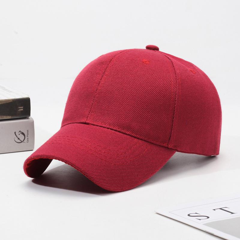 

Maoqing Однотонная мужская бейсболка с козырьком от солнца и различными логотипами вино красного