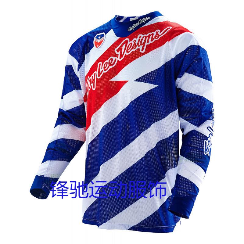 Sommer Berg Offroad Motorradanzug Schnelltrocknendes Langarm-T-Shirt Rennrad Radanzug Outdoor Rennanzug Downhill-Anzug