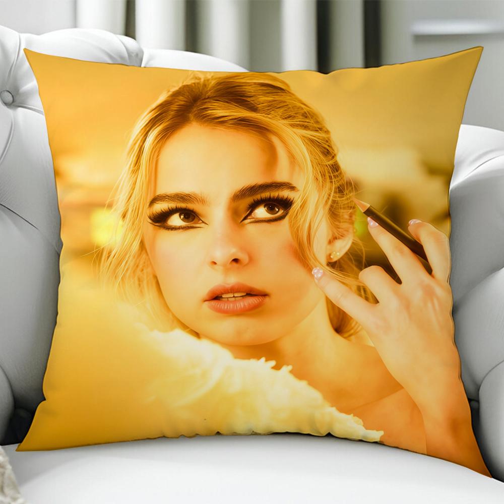 Singer A-Addison R-Rae cushion cover Birthday Anniversary Gifts Double Sided Printed Zipper Cushion Cover Soft Skin Bedding