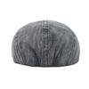 Big Head Circumference Newsboy Cap Men's Beret Vintage Octagonal Newsboy Cap