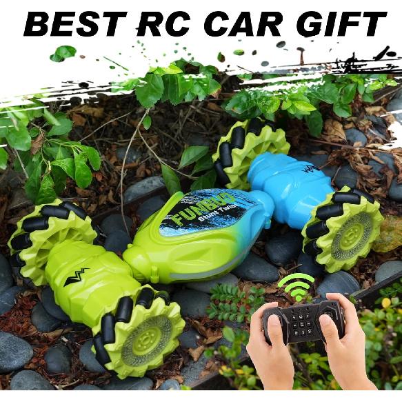 Gesture Sensing RC Stunt Car Toys - Best Christmas Birthday Gifts for 6 7 8 9 10 11 12 Year Old Boys, Remote Control 4WD Off Road Transform Vehicle,